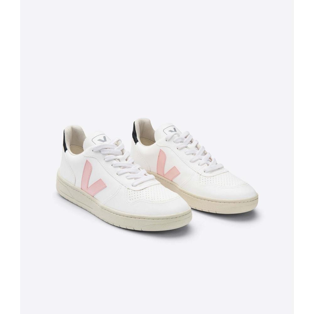 Veja V-10 CWL Tenisky Damske White/Pink | SK 658TCE